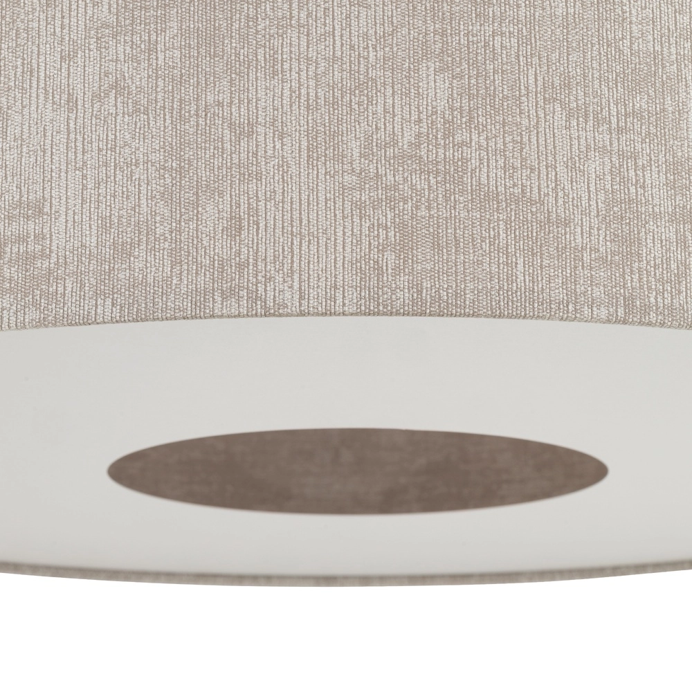 Pendellampe Cedro sandbraun Ø 50 cm Lyora 5903139116657