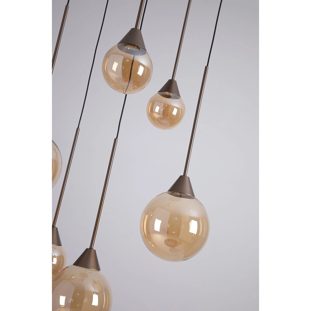 Design-Pendellampe Opux Lux 6-Licht Bronze Searchlight 5,05342E+12