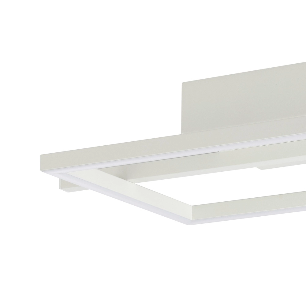 LED-Deckenlicht Amandolo mit Fernbedienung – Weiß – Quadrat Eglo 9008606303946