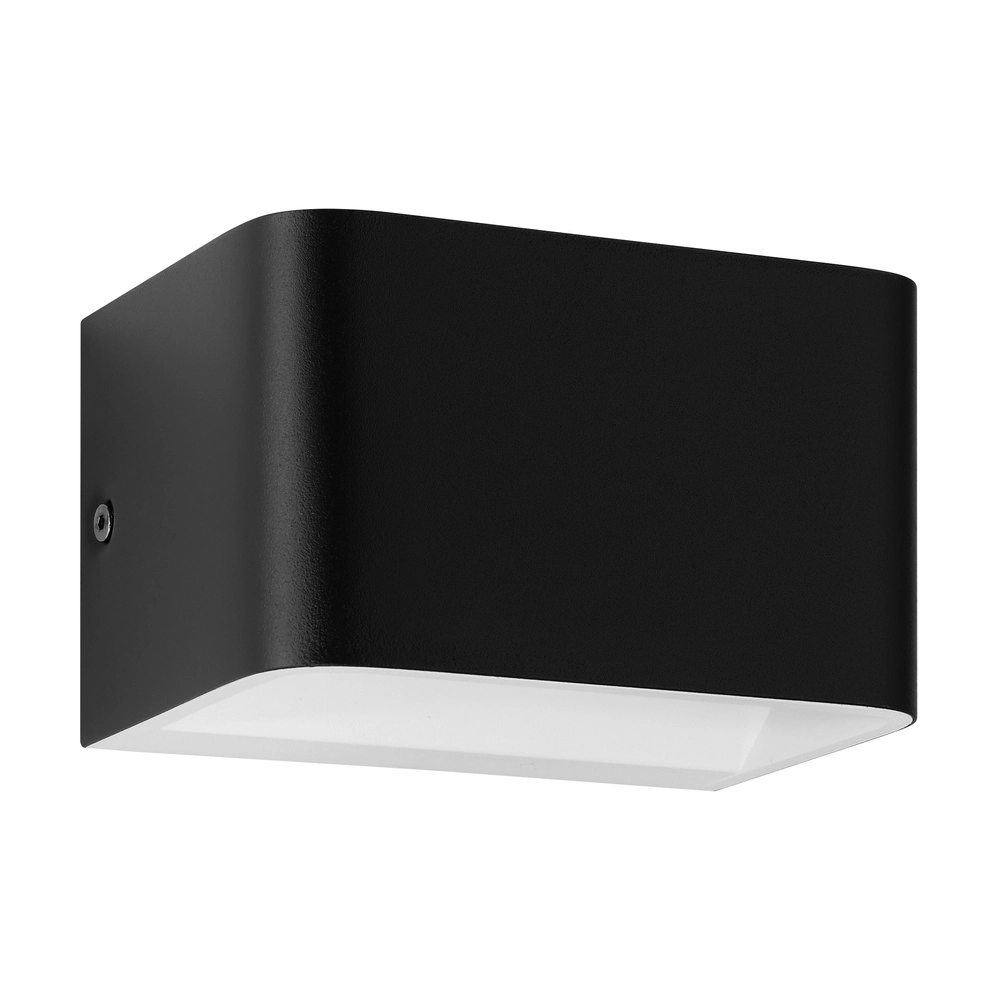 LED-Wandlampe Sania 4 13 cm – Schwarz