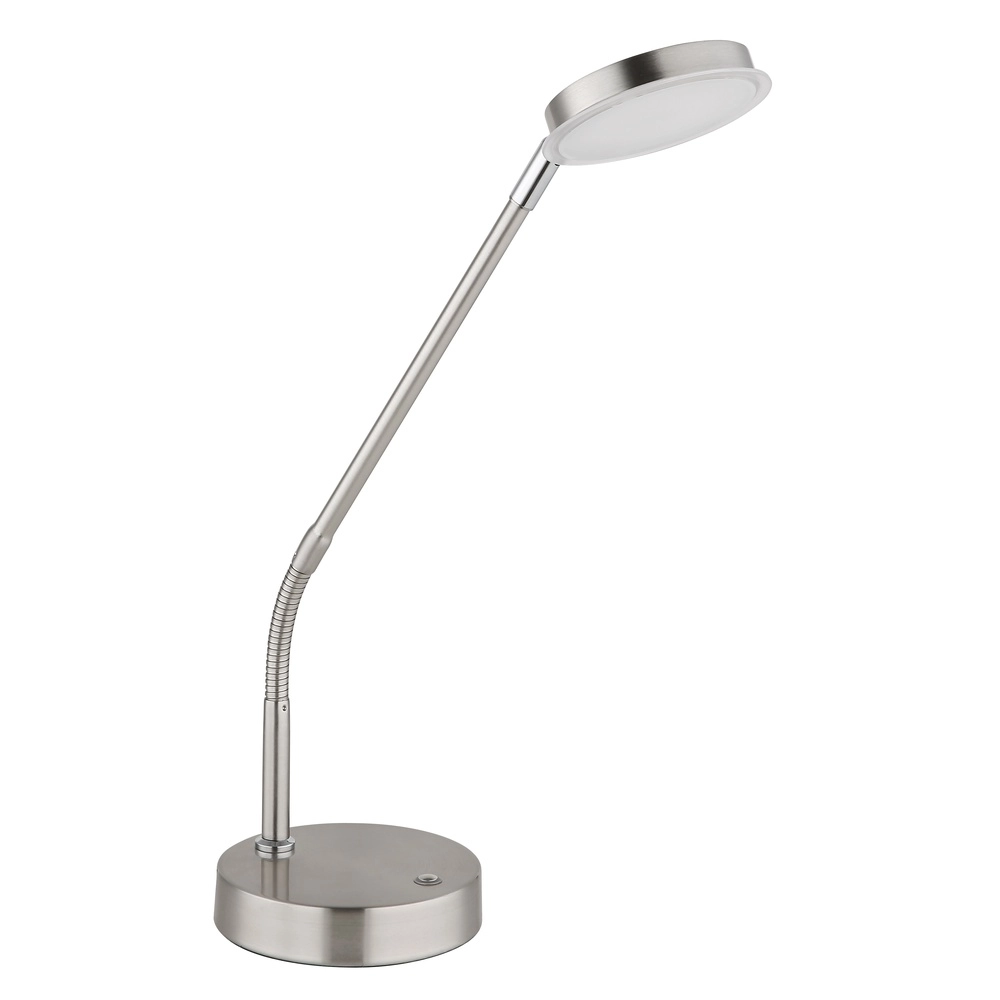 Schreibtischlampe Silvio Nickel Globo 9007371589166