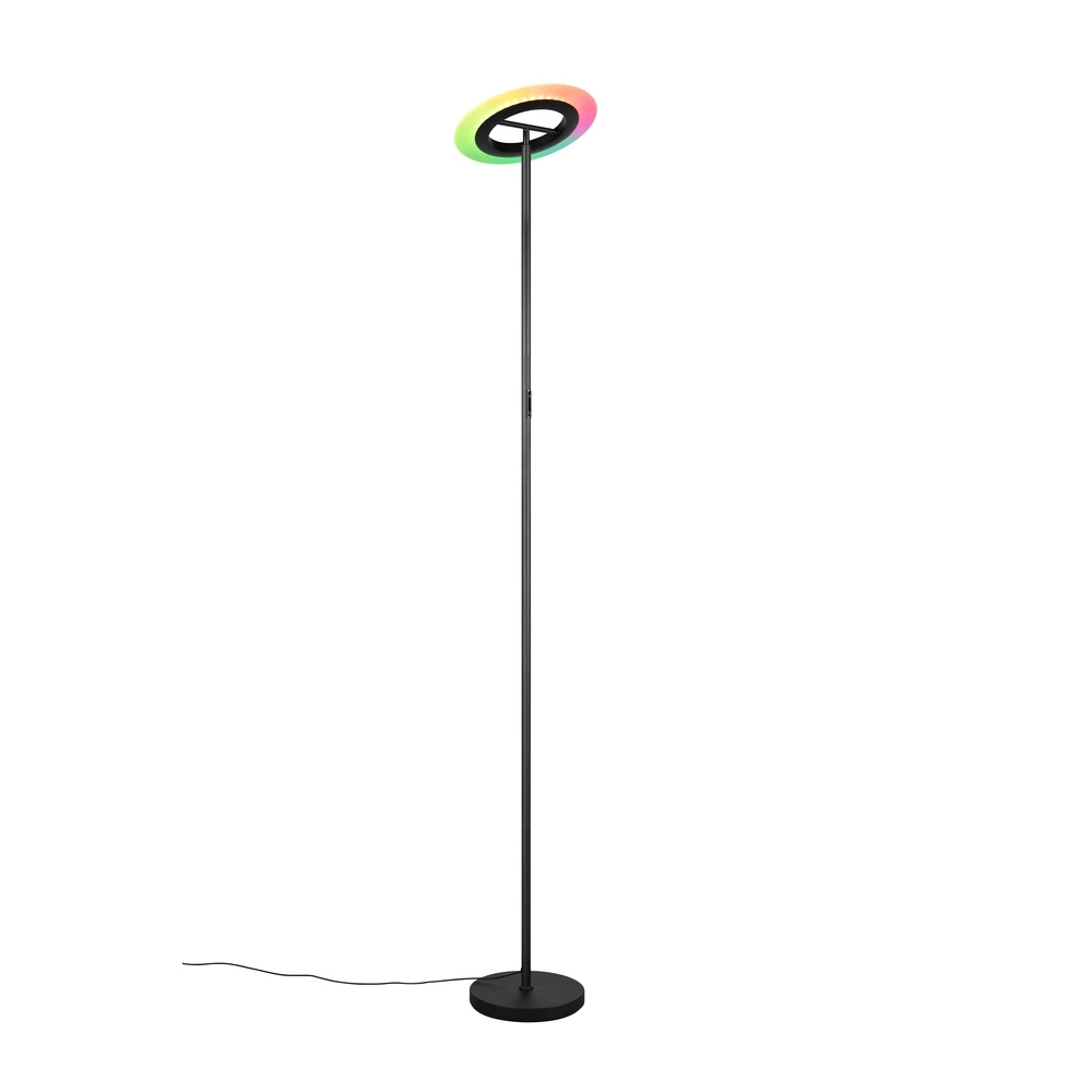Design-Stehleuchte Samba Schwarz RGB Trio 4017807653229