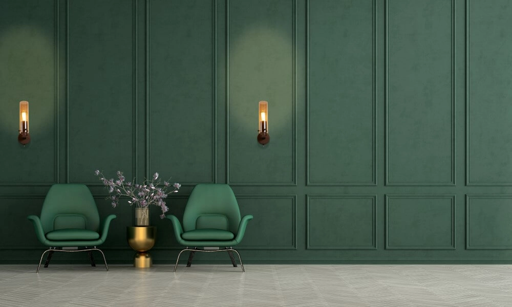 Design-Wandleuchte Sweden II Mokka-Braun Searchlight 5053423272054