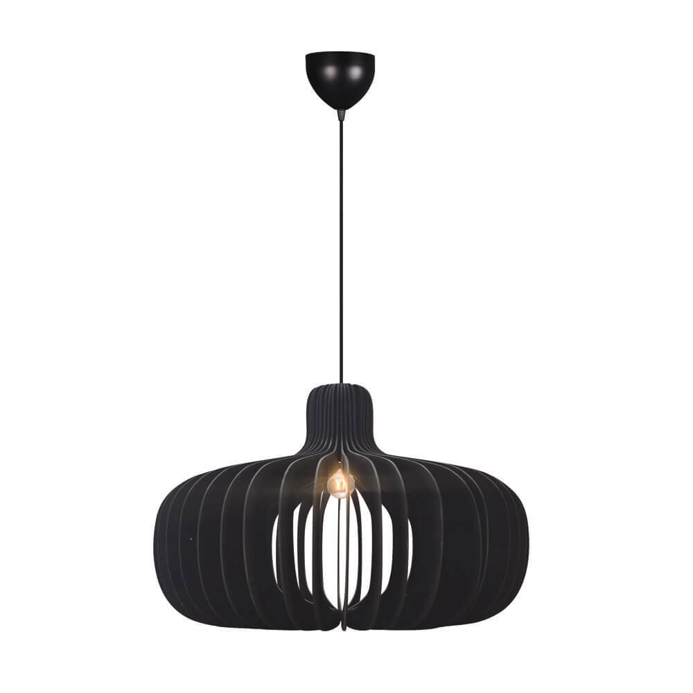 Design-Pendelleuchte Hazo schwarz Ø 66,5cm Nordlux 5704924024283