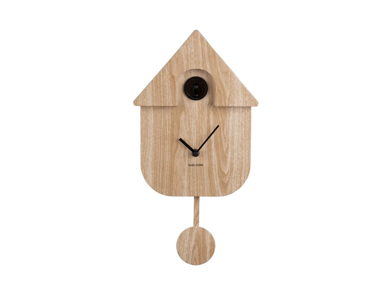 Wanduhr Modern Cuckoo Holz Karlsson 8714302734199