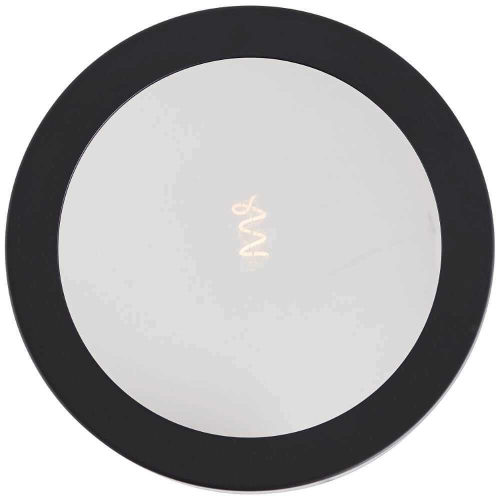 Schwarze Deckenlampe Sandros Ø 23cm mit Glas Brilliant 4004353409462