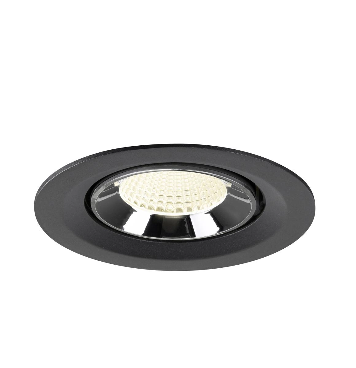 Einbau-Strahler Numinos Gimble M schwarz/chrom 4000K - 40gr SLV 4024163311724