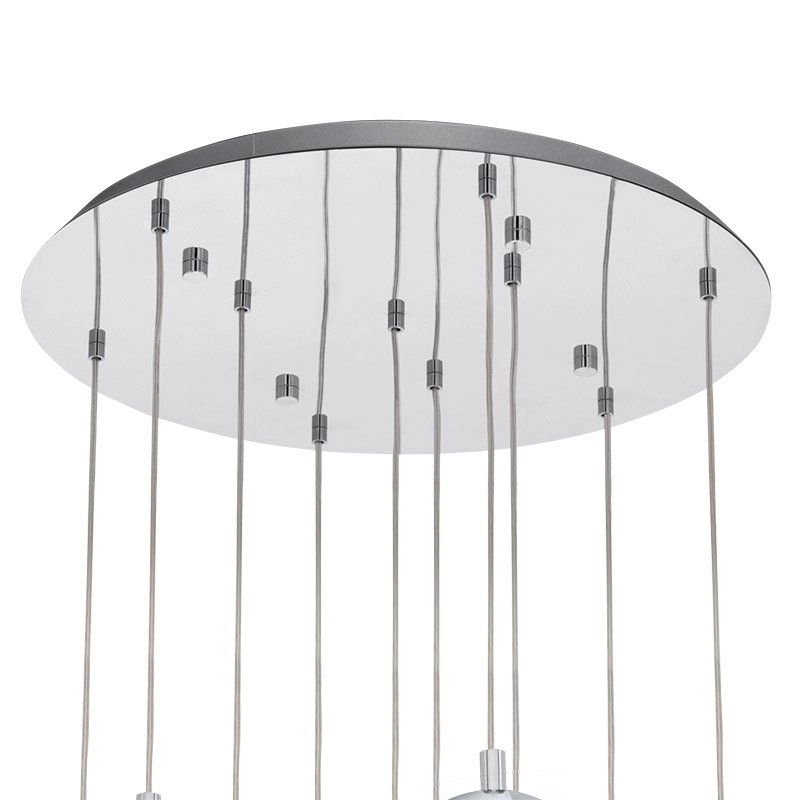 LED Hängelampe Conessa Vide 10 Lichtgrau Eglo 9002759959142