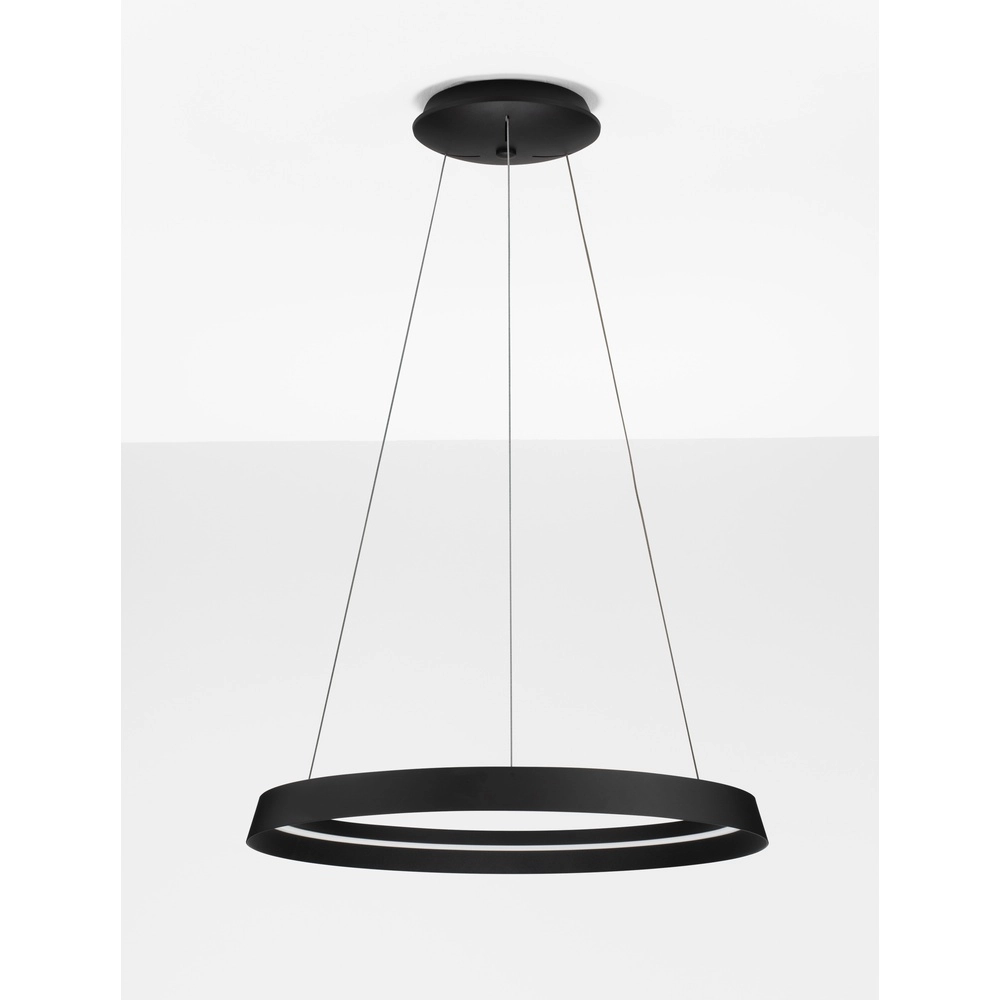 Design-Pendelleuchte Ormi Ø 60cm schwarz Lyora 5212017448835