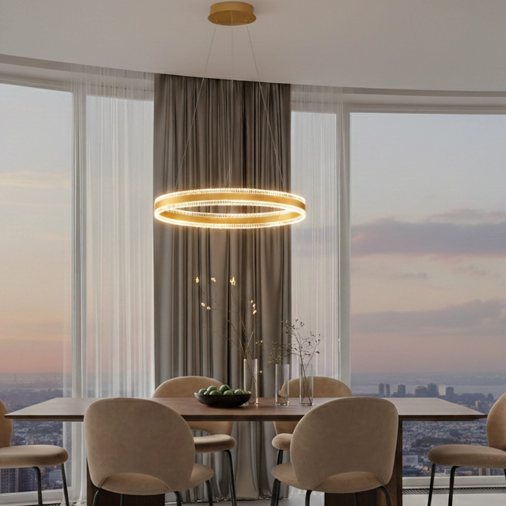 Design-Pendelleuchte Alaro Gold Einzelzimmer Lyora 5212017459602