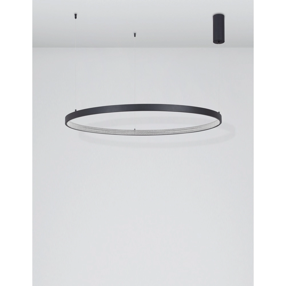 Pendelleuchte Preston schwarz Ø 110cm Lyora 5212017429193