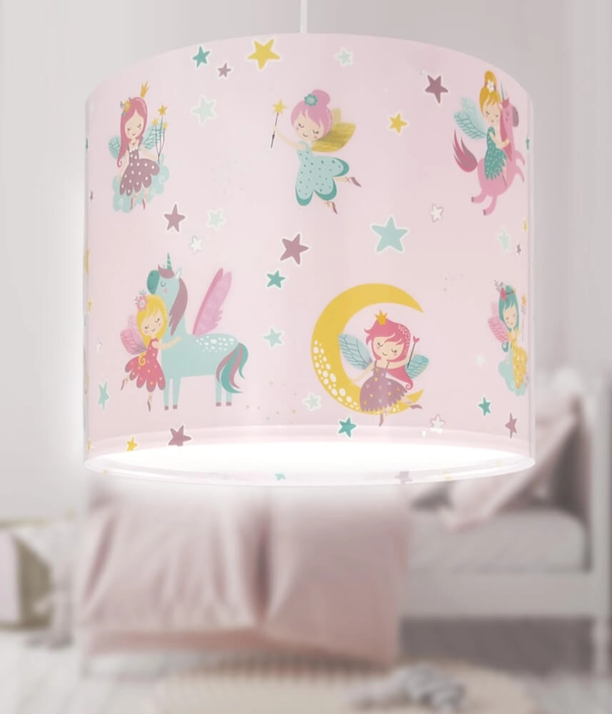 Hängelampe Fairy Dreams Ø 33cm - rosa Dalber 8420406002705