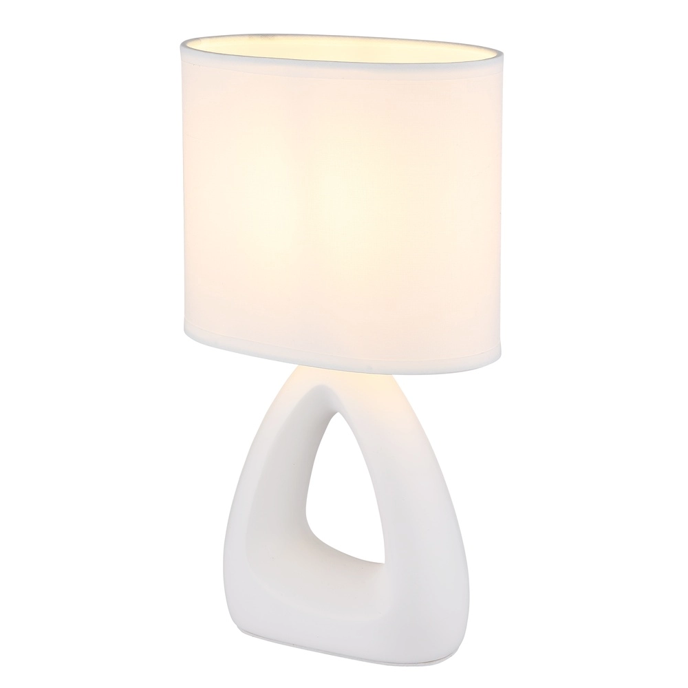 Design-Tischlampe Triangle Weiß