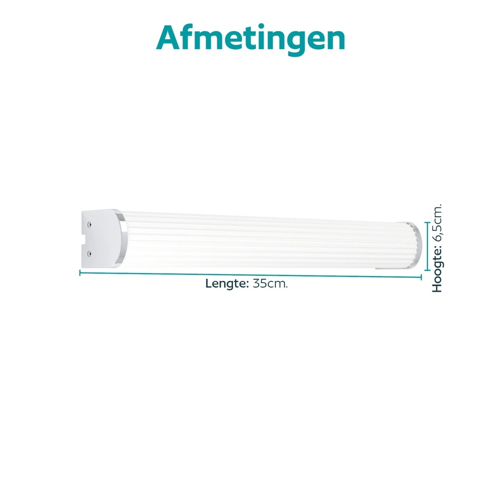 Spiegellampe Patrovaro 35 cm Chrom Eglo 9008606391998