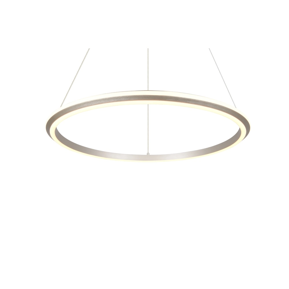 Pendelleuchte Amador nickel Ø 75cm Trio 4017807656701