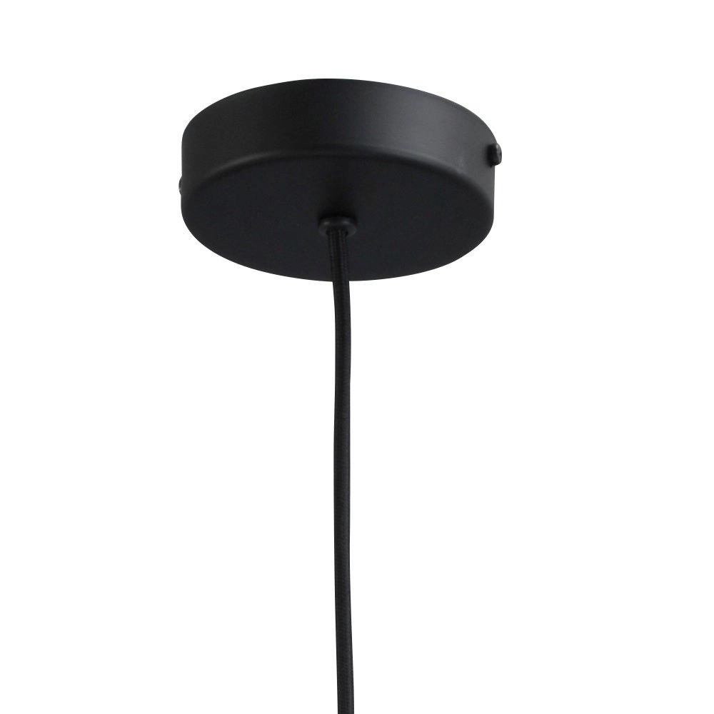 Schwarze Hängelampe Bounty mit Zylinderglas Masterlight 8718121248448