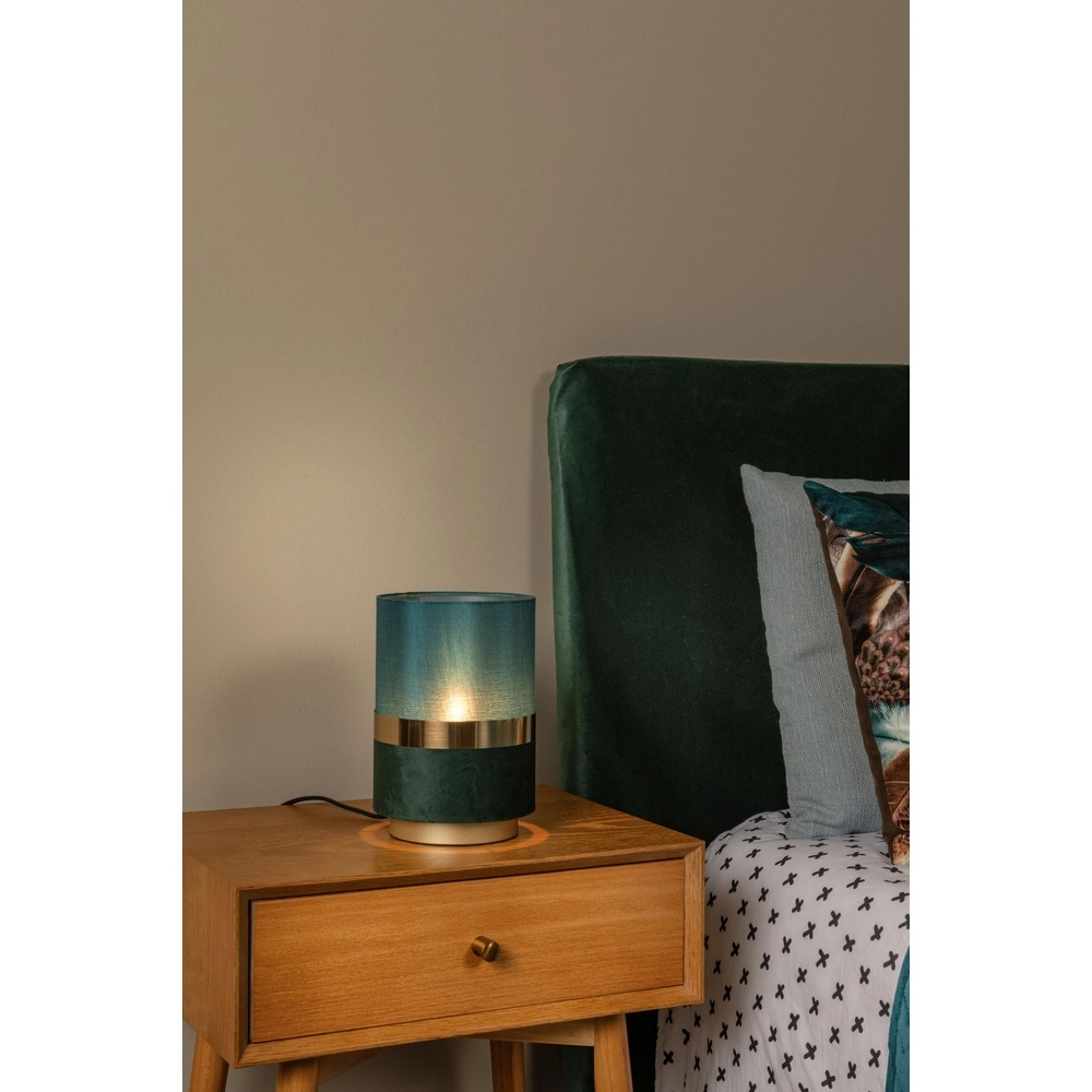Design-Tischlampe Extravaganza Tusse grün Ø 15 cm Lucide 5411212105530