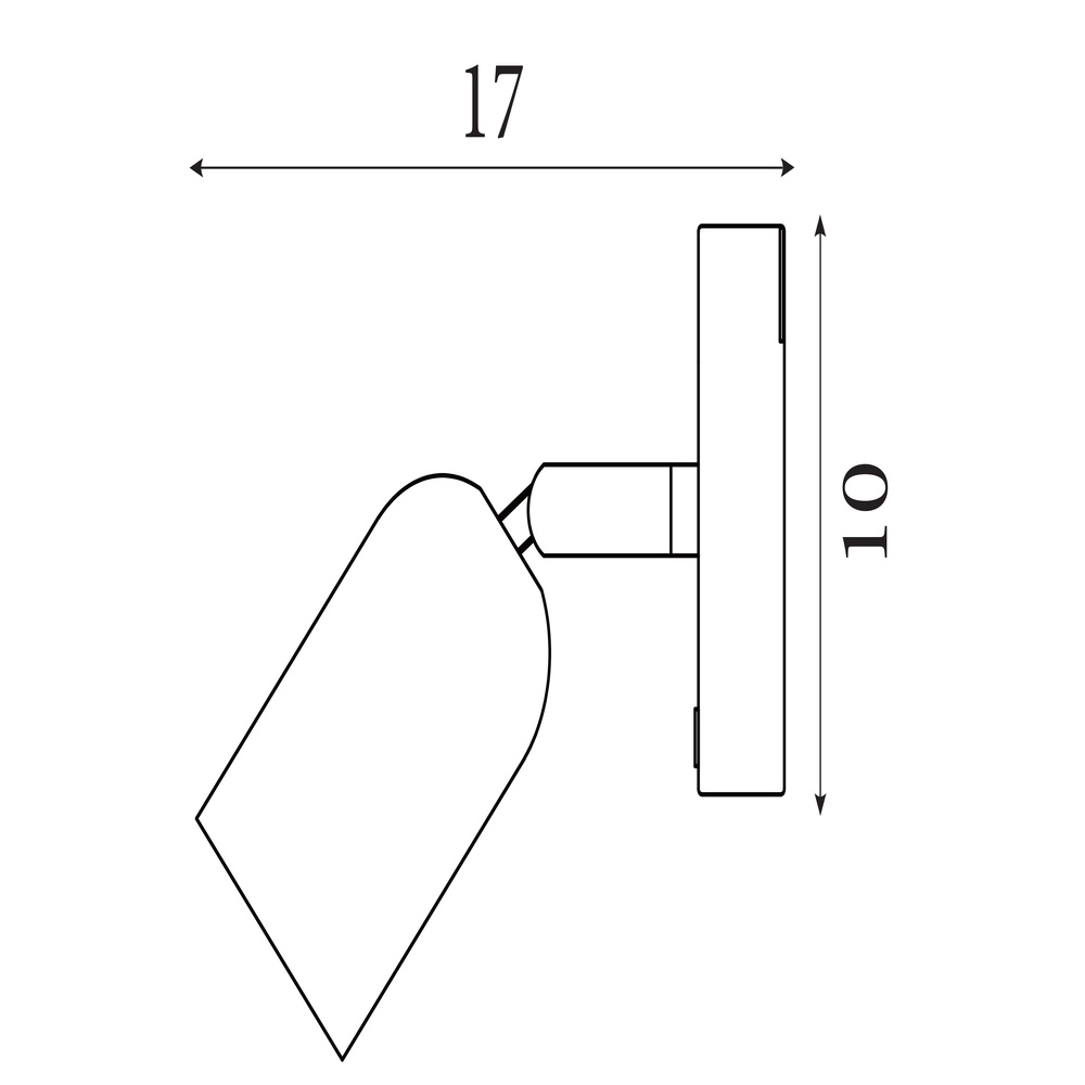 USB wiederaufladbare Wandleuchte Cone grün Searchlight 5053423302850