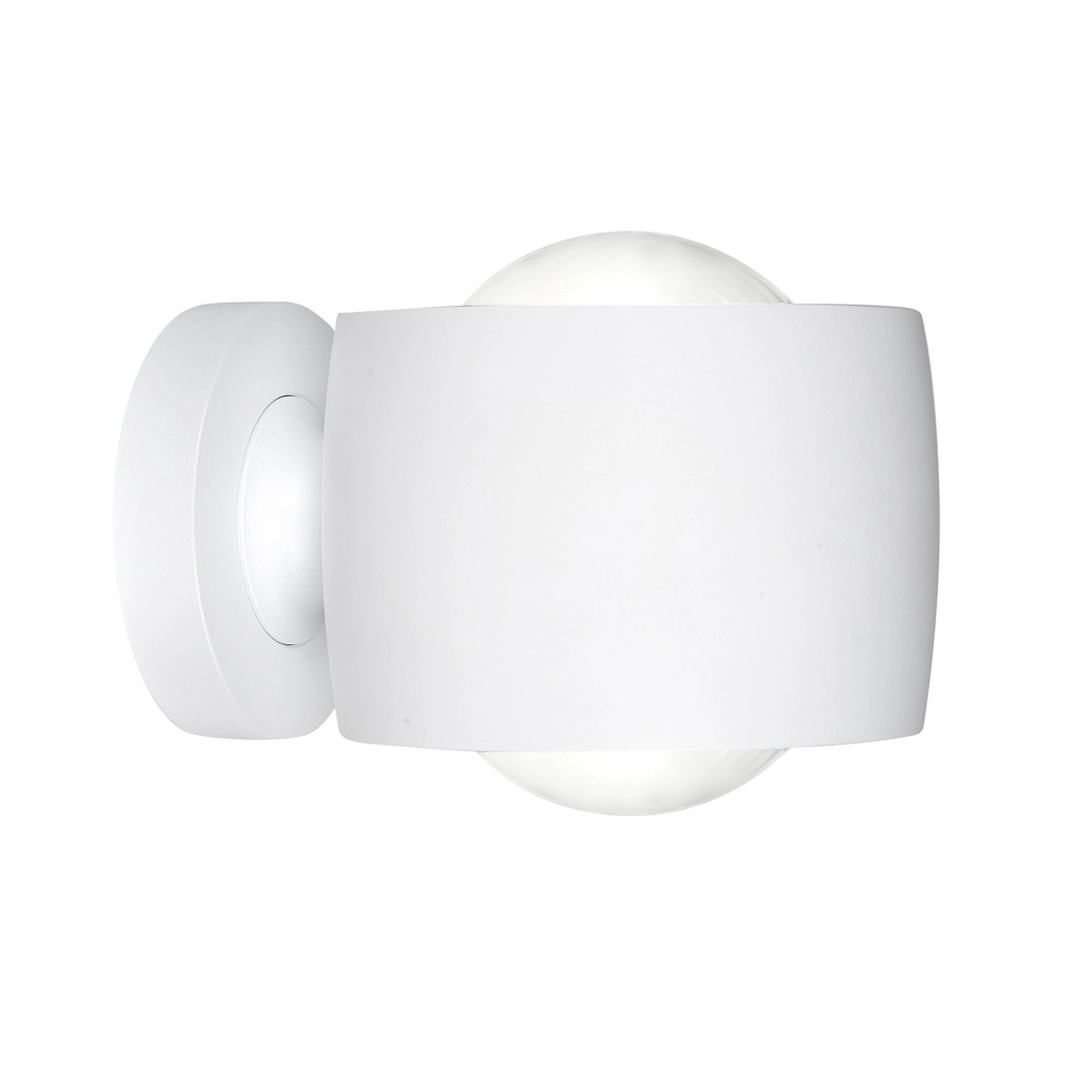 Design-Wandlampe Amora Weiß