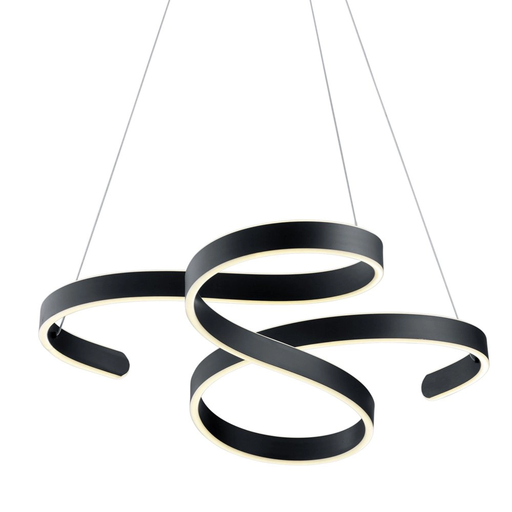 Hängelampe Francis Ø 72 cm - Anthrazit Trio 4017807445343