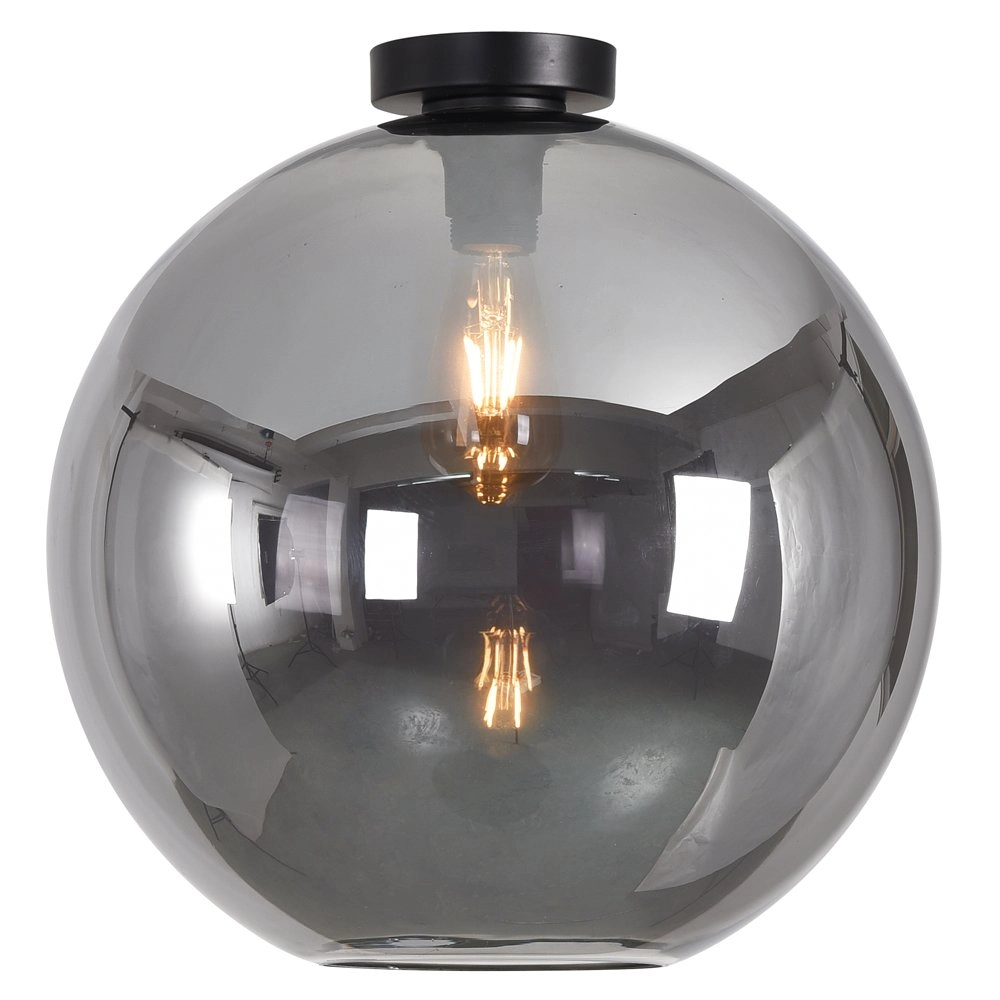 Deckenleuchte Marino-40 mit Ø 40cm Rauchglas