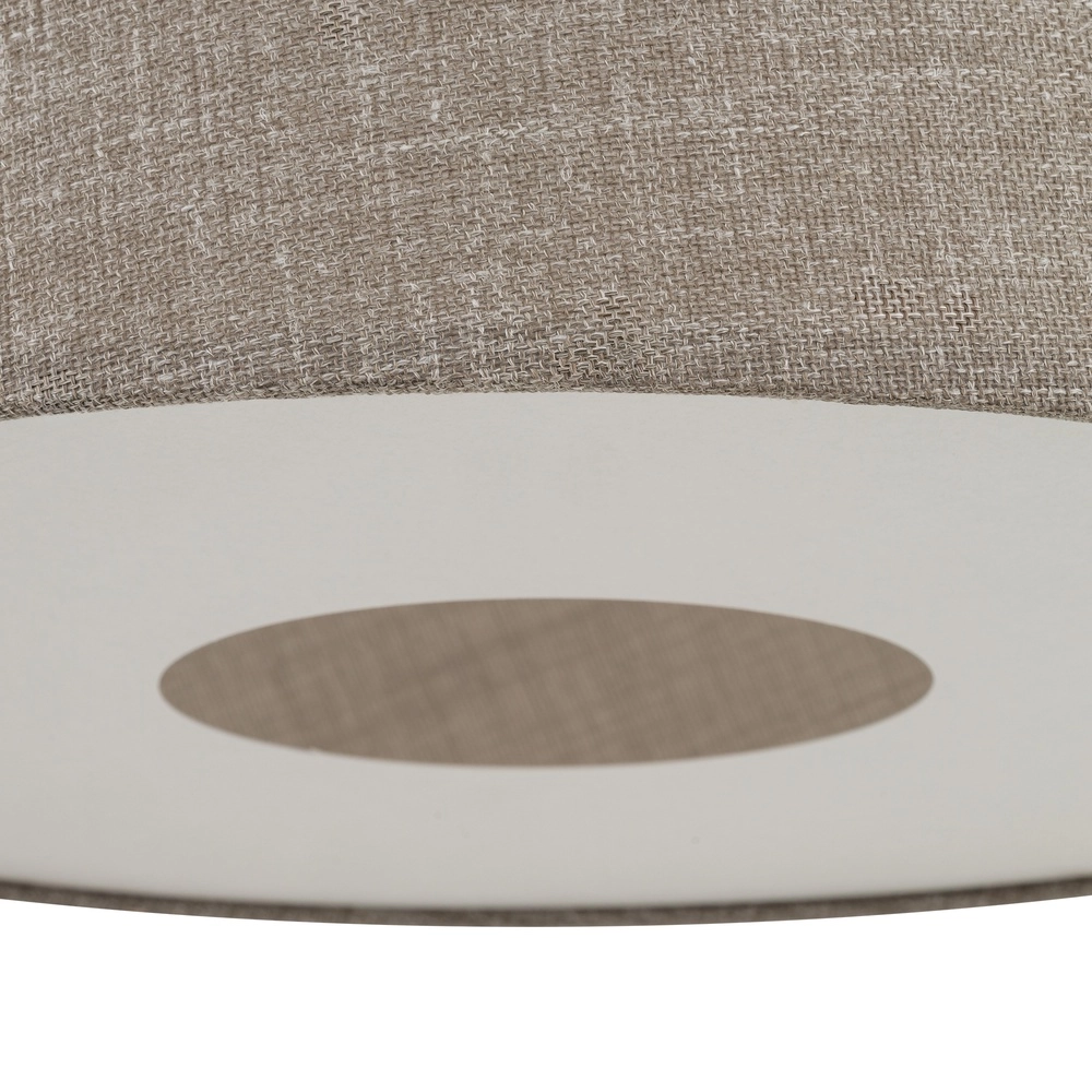 Pendellampe Tutoia sandbraun Ø 46 cm Lyora 5903139116824