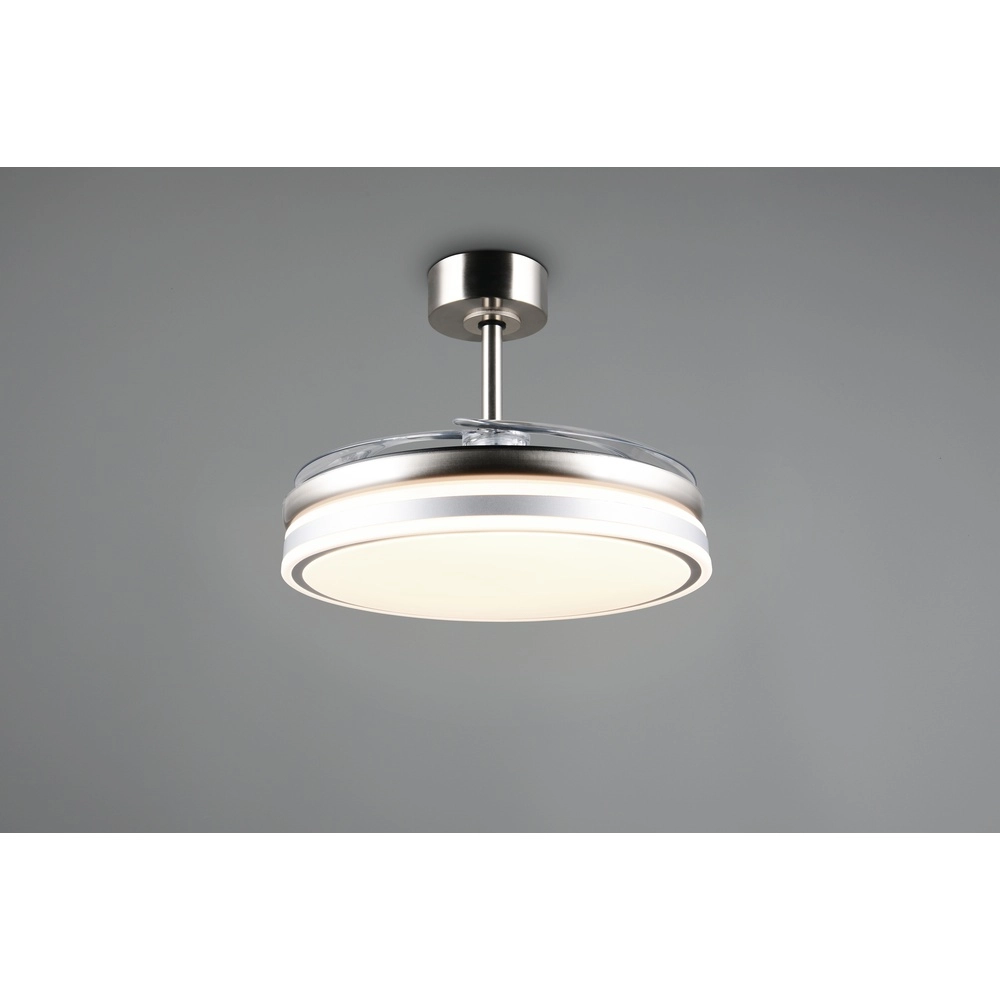 Fan Volda Nickel Ø 106 cm Trio 4017807689075