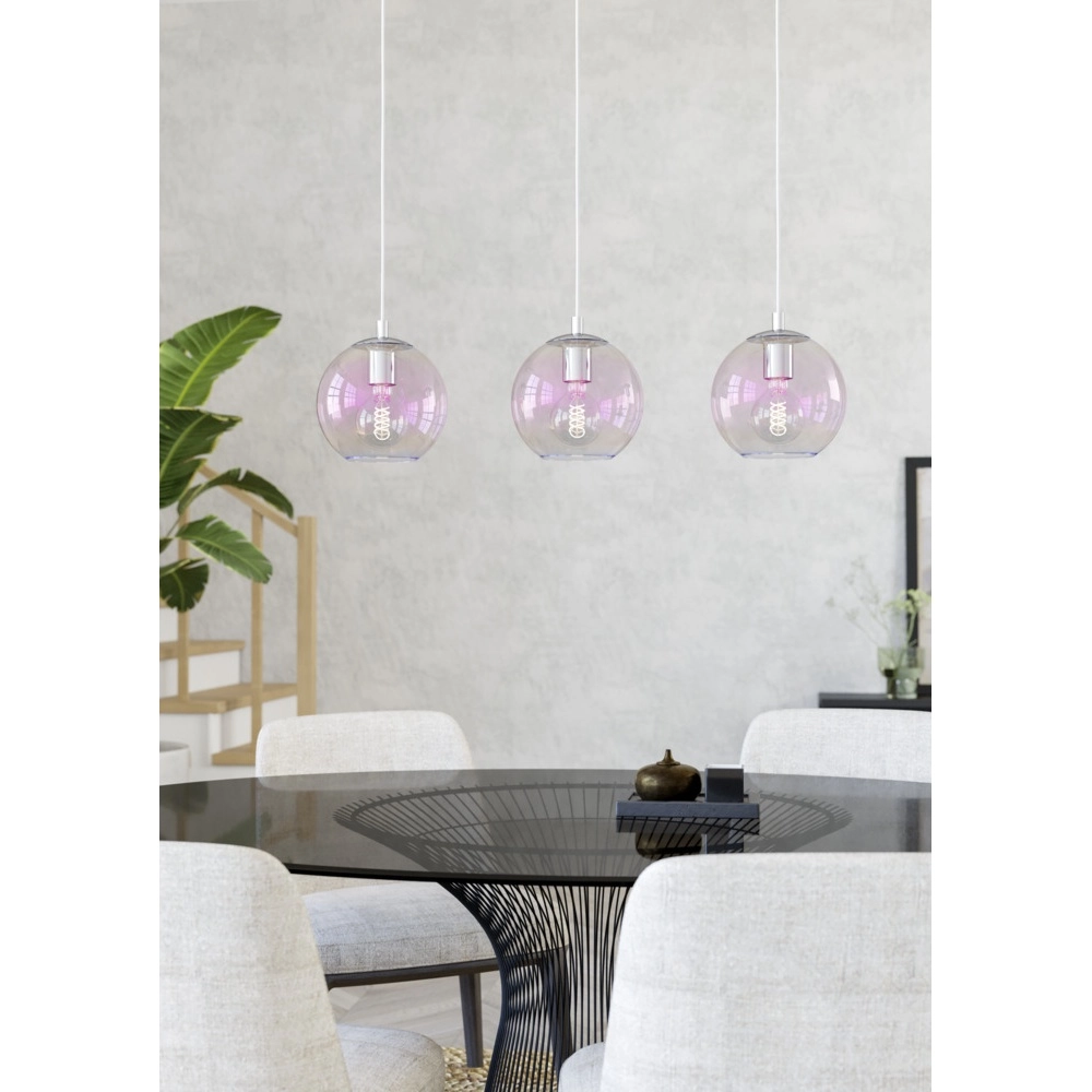 Pendelleuchte Ariscani 2 3-flammig chrom Eglo 9008606358090