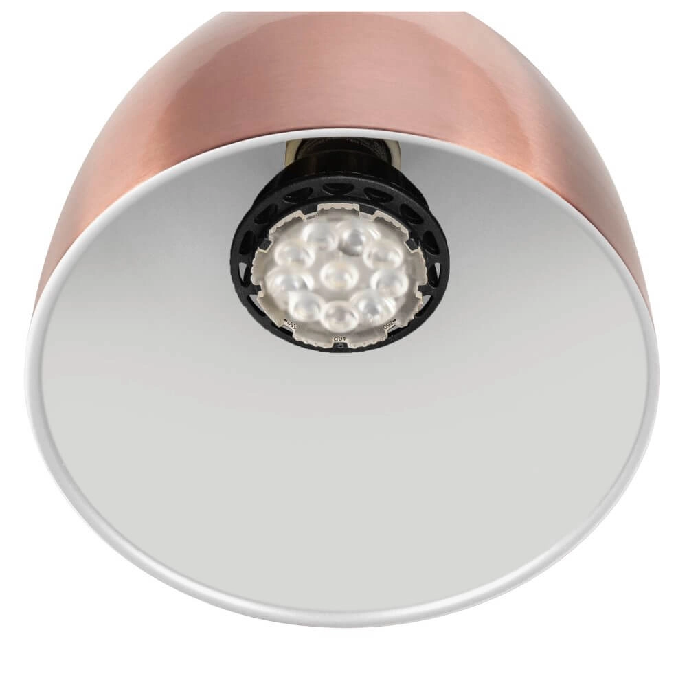1-Phasen-Schienenleuchte Para Cone Rotes Kupfer SLV 4024163292238