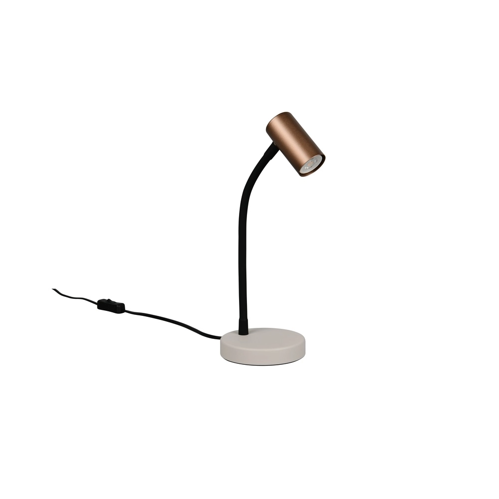Tischlampe Taryn Design Mocha Brown Trio 4017807685732