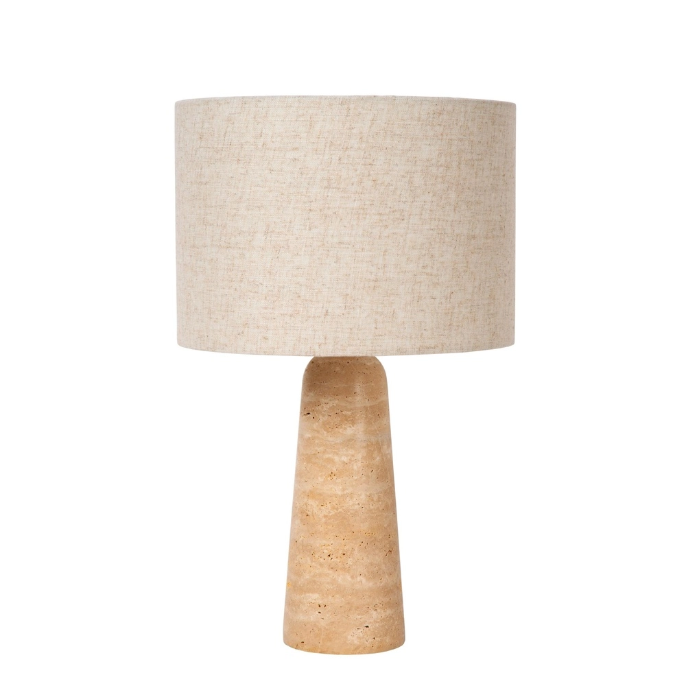 Tischlampe Nimue Ø 30 cm taupe