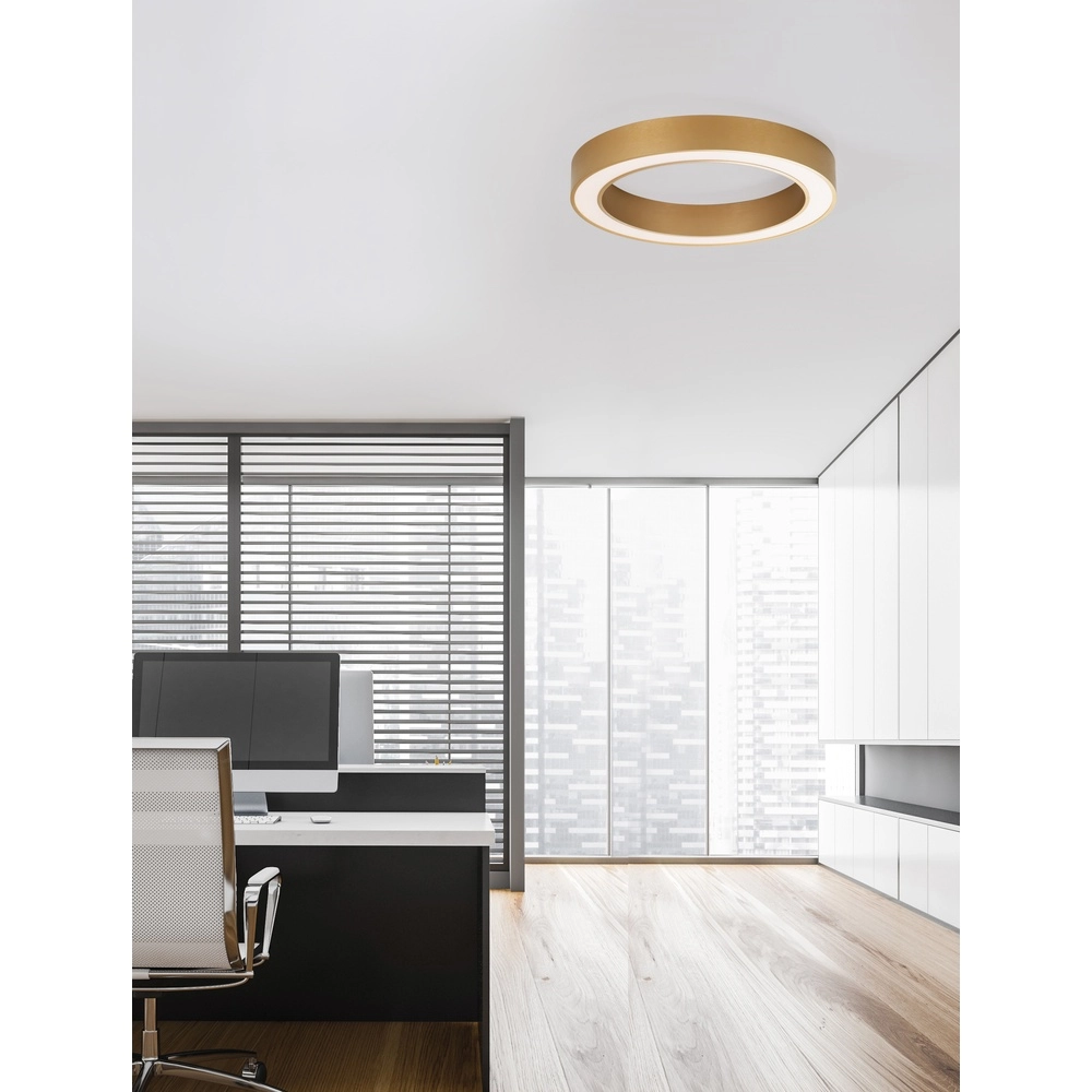 Deckenlampe Morbido gold Ø 60cm Lyora 5212017438591