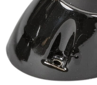 Porzellan Wandleuchte Vintage Oblique schwarz ETH 8719075185025