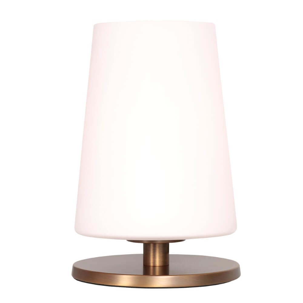Tischlampe aus Bronze Ancilla