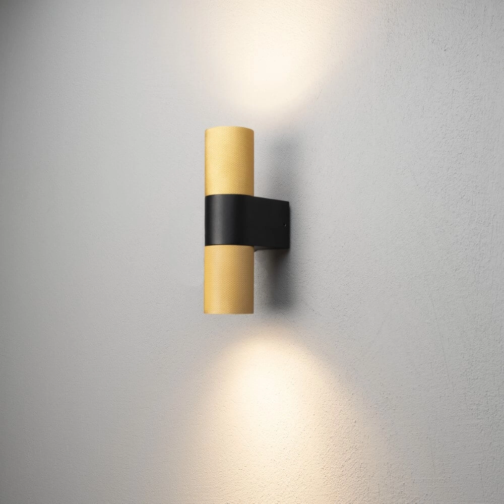 Up & Down-Feuerzeug Temi schwarz mit gold KonstSmide 7318306677585