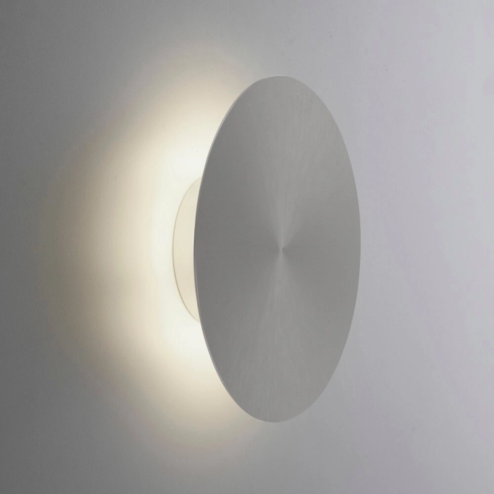 Design-Wandleuchte Akku Puntua Ø 25cm grau Paul Neuhaus 4012248372517