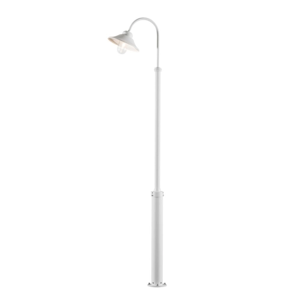 Terrasse Lampe Vega 8W - 3000k - 240 cm weiß