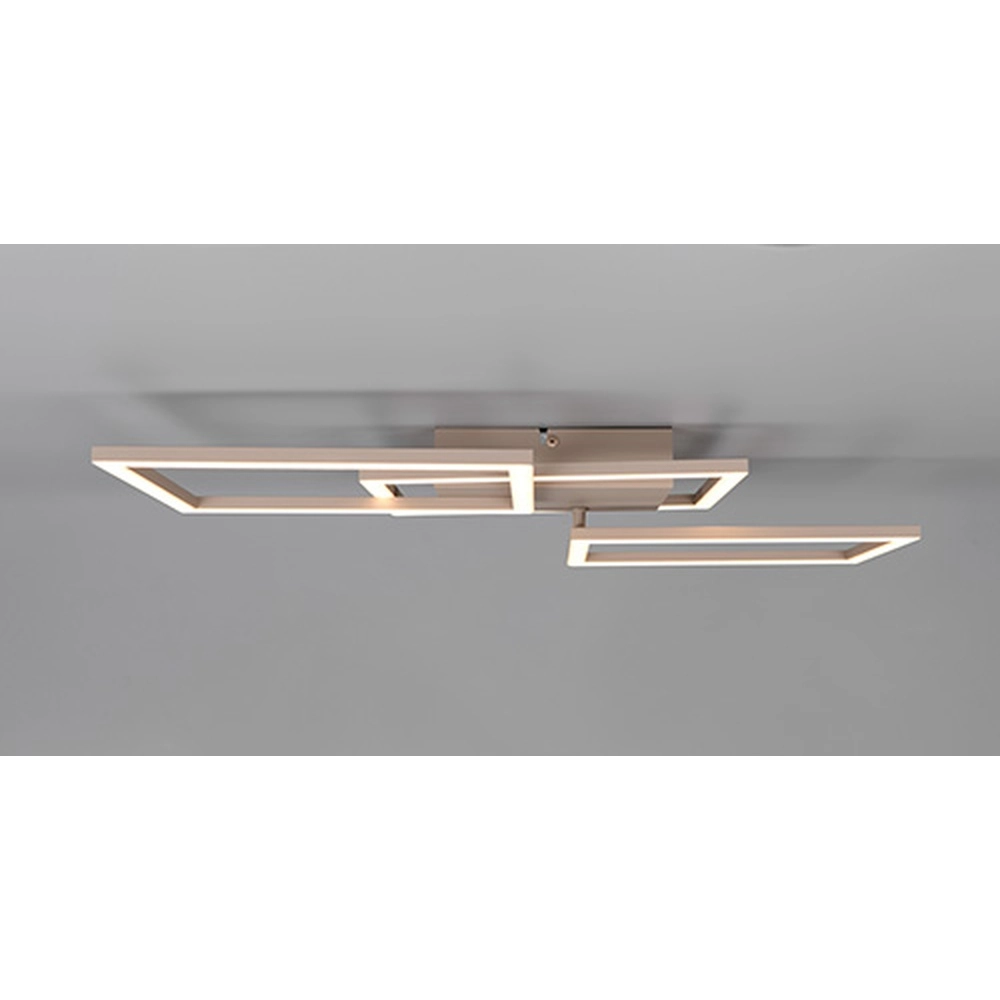 Moderne Deckenlampe Trail 74,5 cm sandbraun Trio 4017807714180