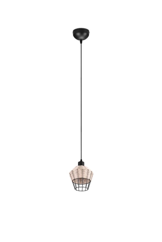 Hängelampe Borka Rattan Trio 4017807556094