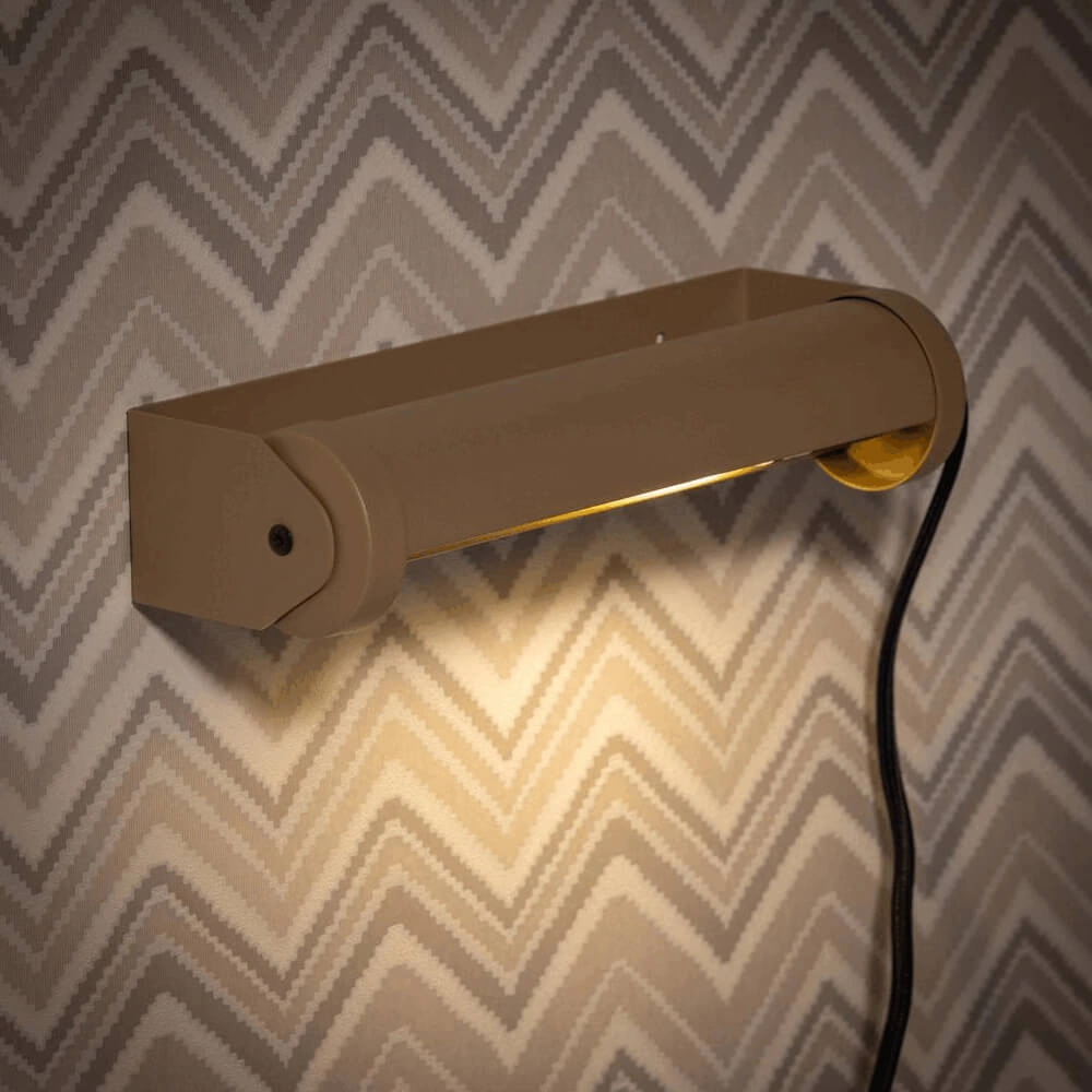 Wandlampe Rondo Gold mit Braun ETH 8720195307648