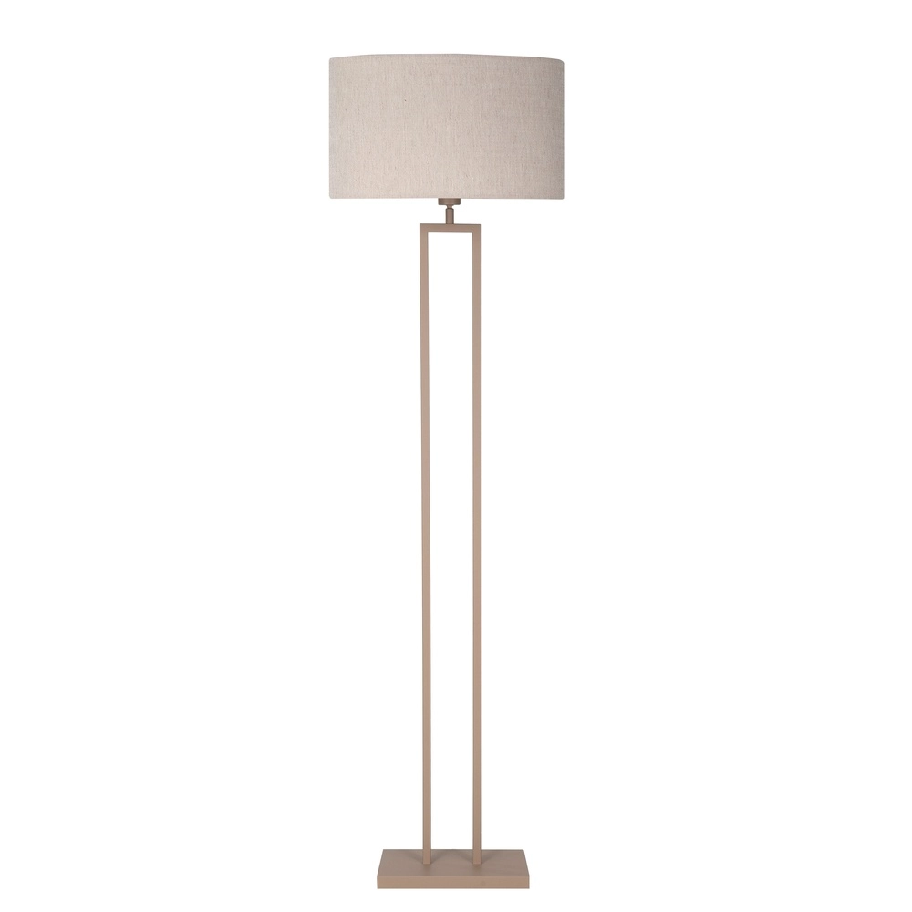Stehlampe Monza sandbraun