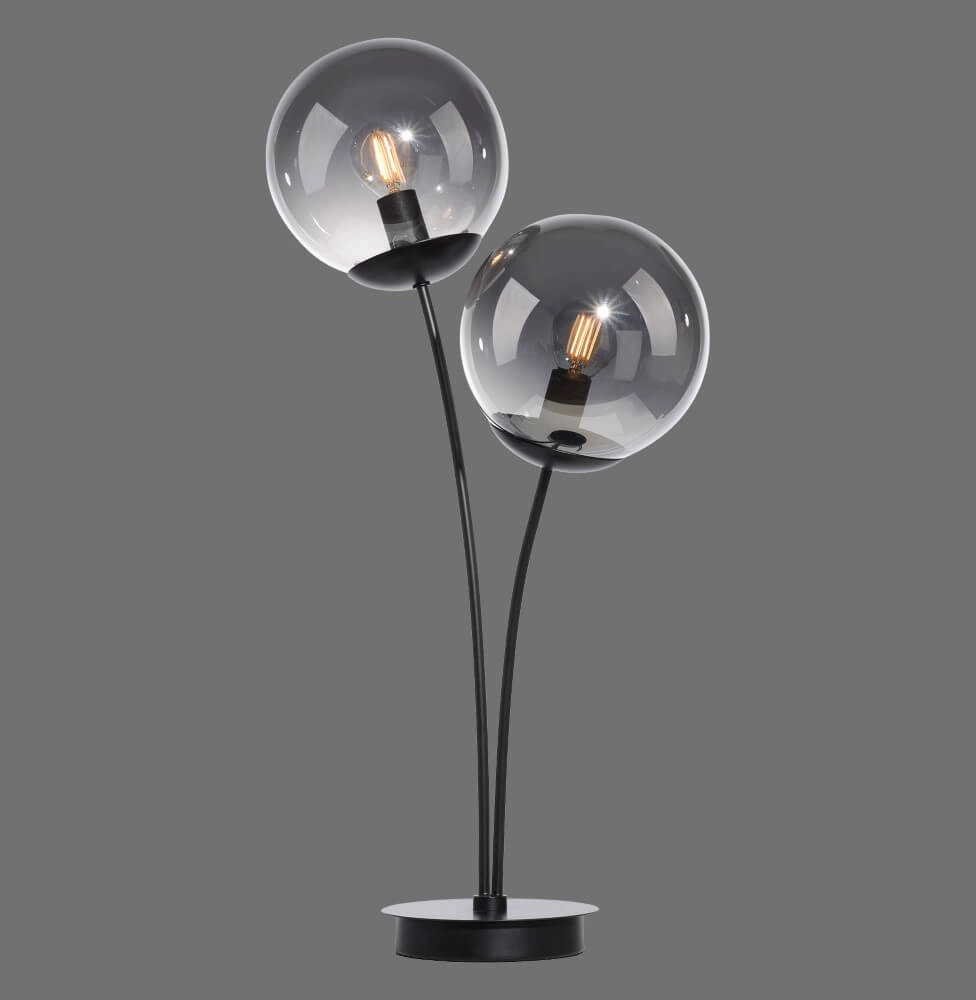 Tischlampe Big Widow Schwarz Just Light 4043689988401