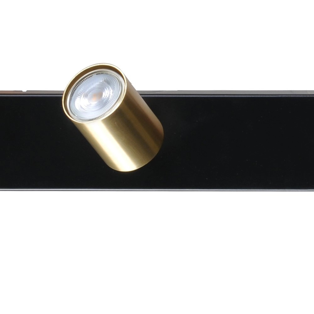 Deckenleuchte schwarz Bounce mit 4 Goldflecken Masterlight 8718121209272
