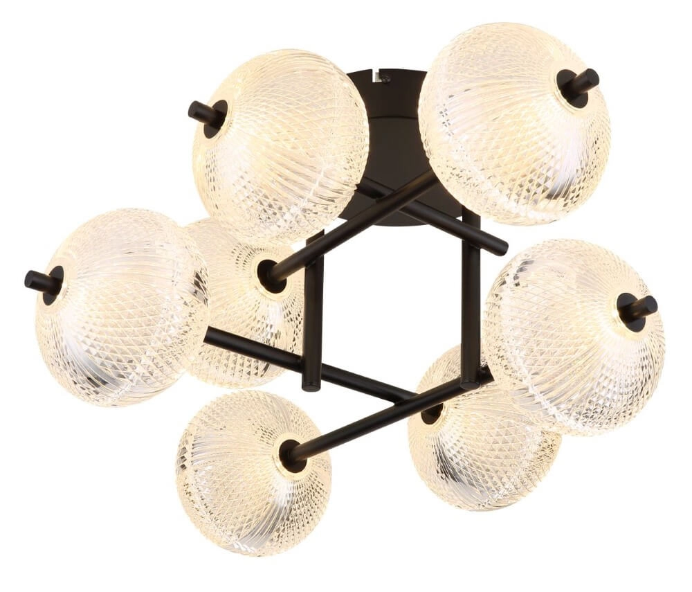 Einzigartige Design-Deckenleuchte Ceps 7-Licht Globo 9007371458547