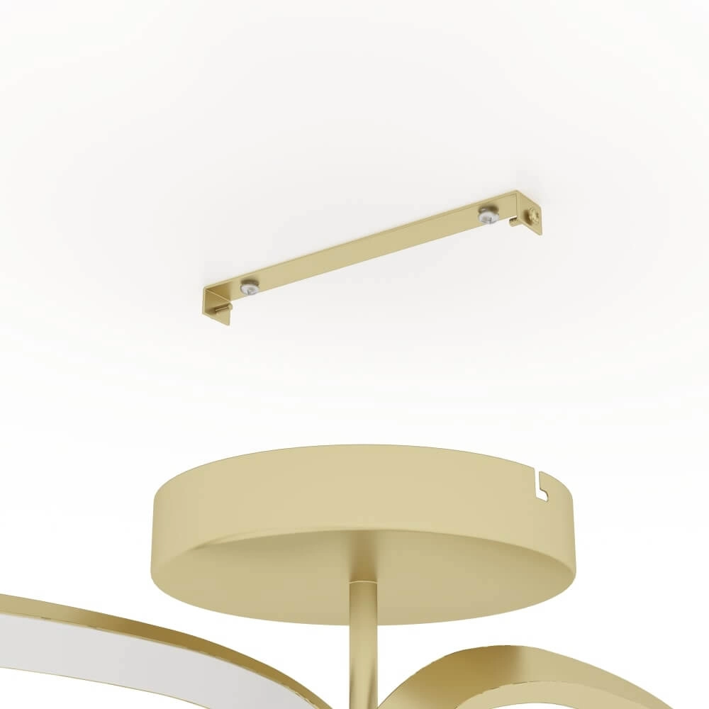 Designer-Deckenleuchte Lodosa Gold - 72 cm Stars of Light 9008606240609