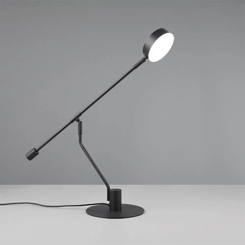 LED-Schreibtischlampe Manduro Schwarz Trio 4017807615999