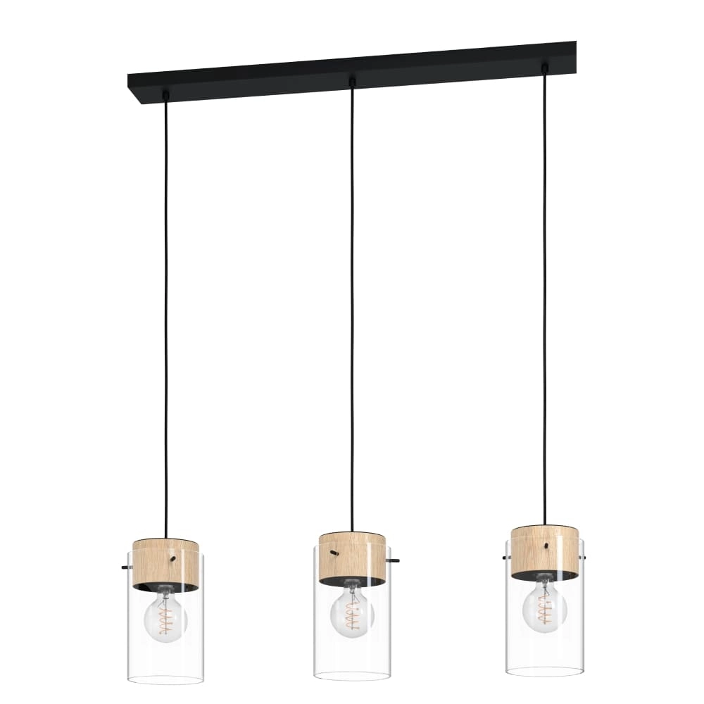 Hängelampe für das Esszimmer Madreselva mit Glas