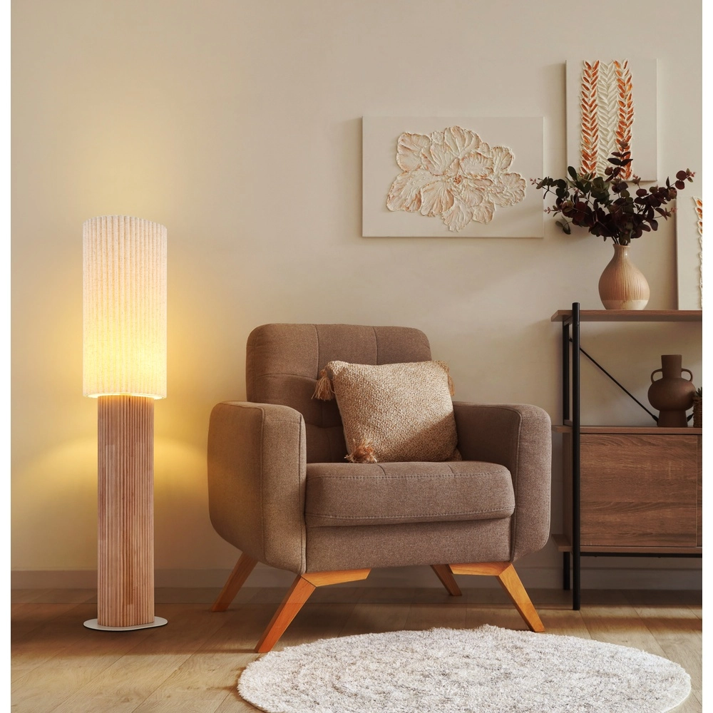 Einzigartige Stehlampe Jannie Braun Globo 9007371592906