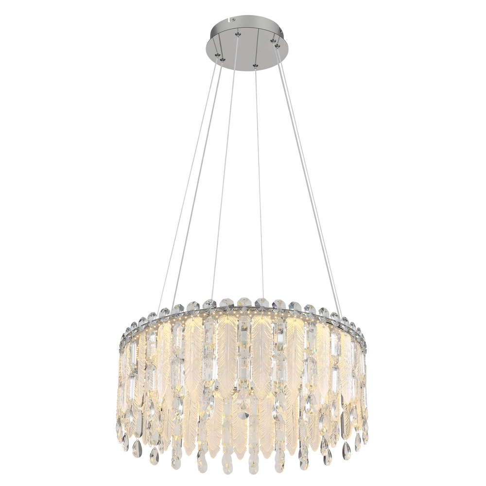 Pendellampe Klunka Chrom Ø 59,5 cm Globo 9007371456093