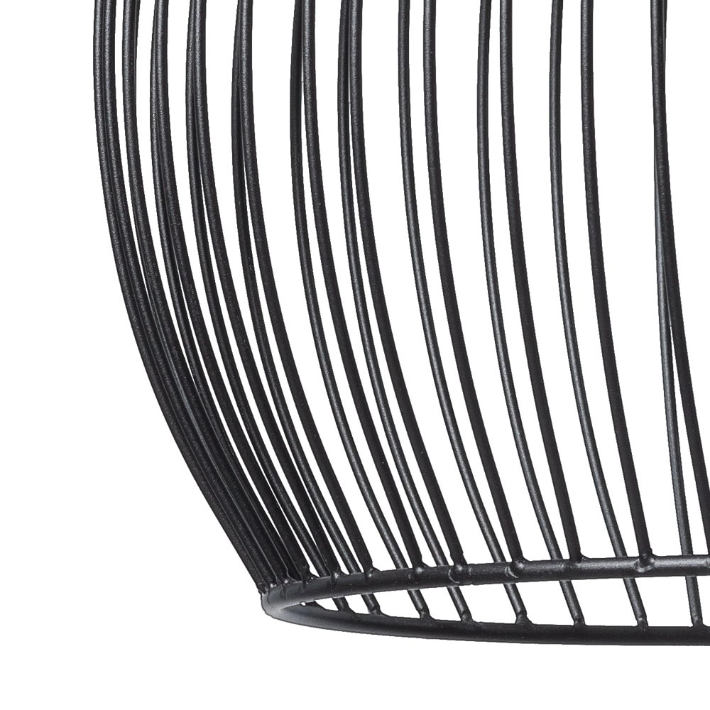 Schwarze Hängelampe Wire Ø 40 cm ETH 8719075184509
